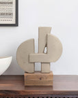 Hellinger Ecomix and Wood Artisanal Sculpture - From Where - 