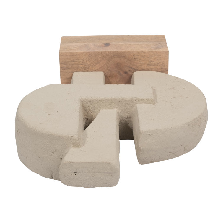 Hellinger Ecomix and Wood Artisanal Sculpture - From Where - 