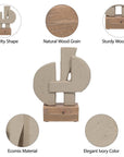 Hellinger Ecomix and Wood Artisanal Sculpture - From Where - 