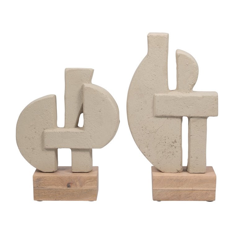 Hellinger Ecomix and Wood Artisanal Sculpture - From Where - 