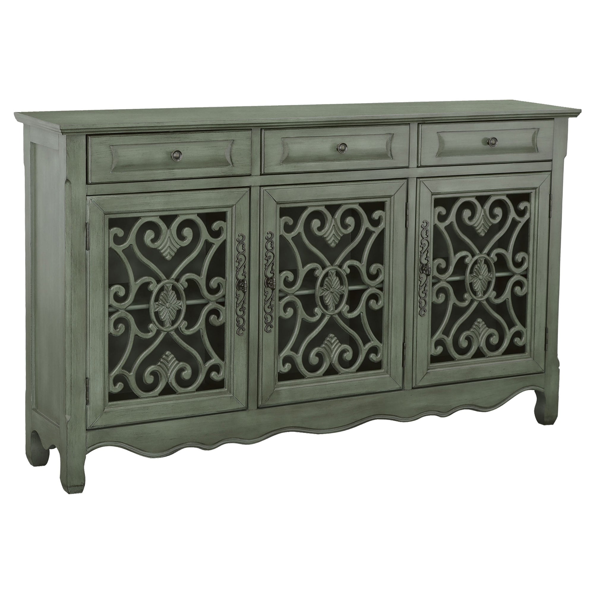 Helvic 60" 3 - Drawer Sideboard - From Where - 