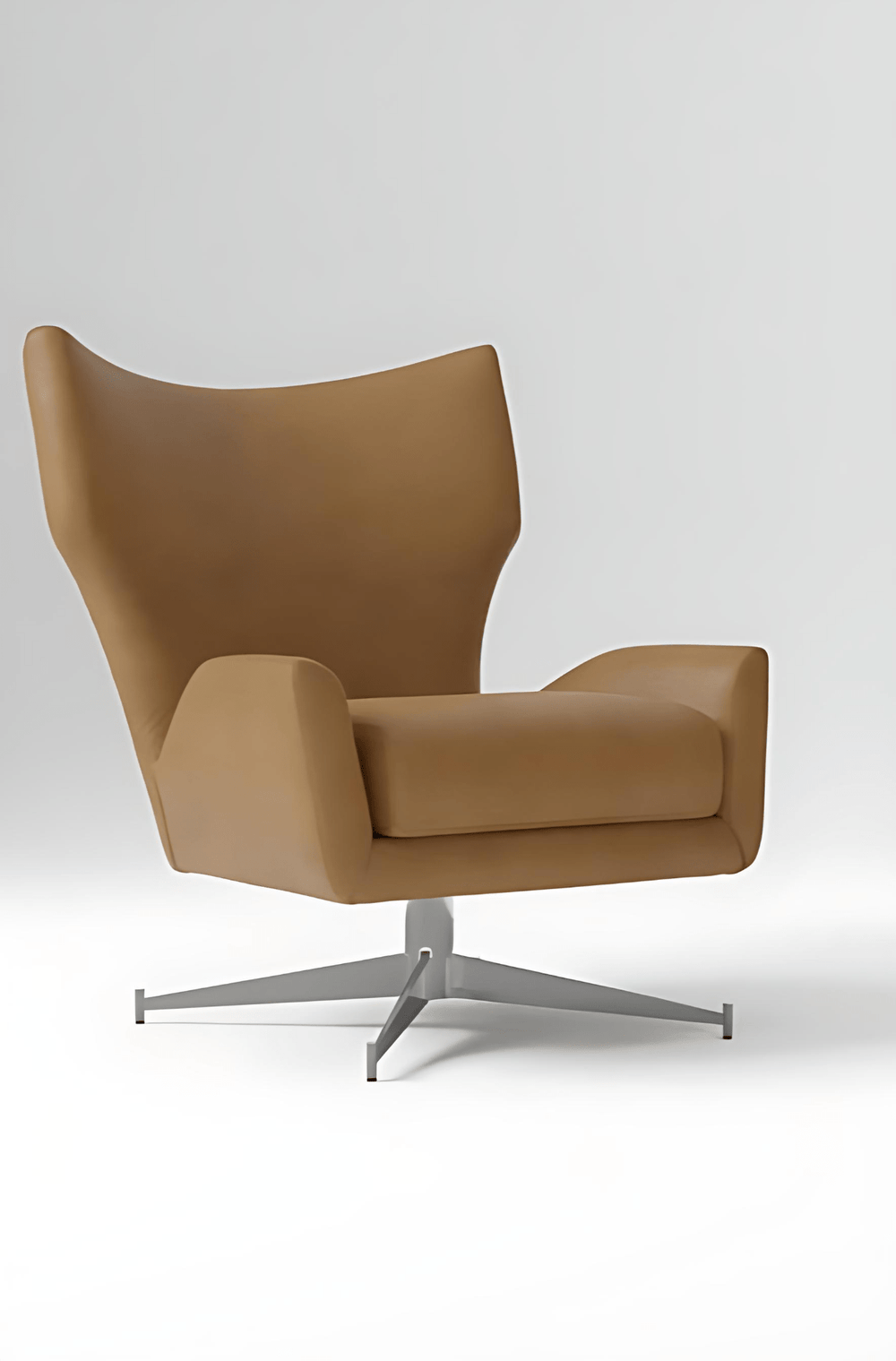 Hemming Leather Swivel Chair - From Where -