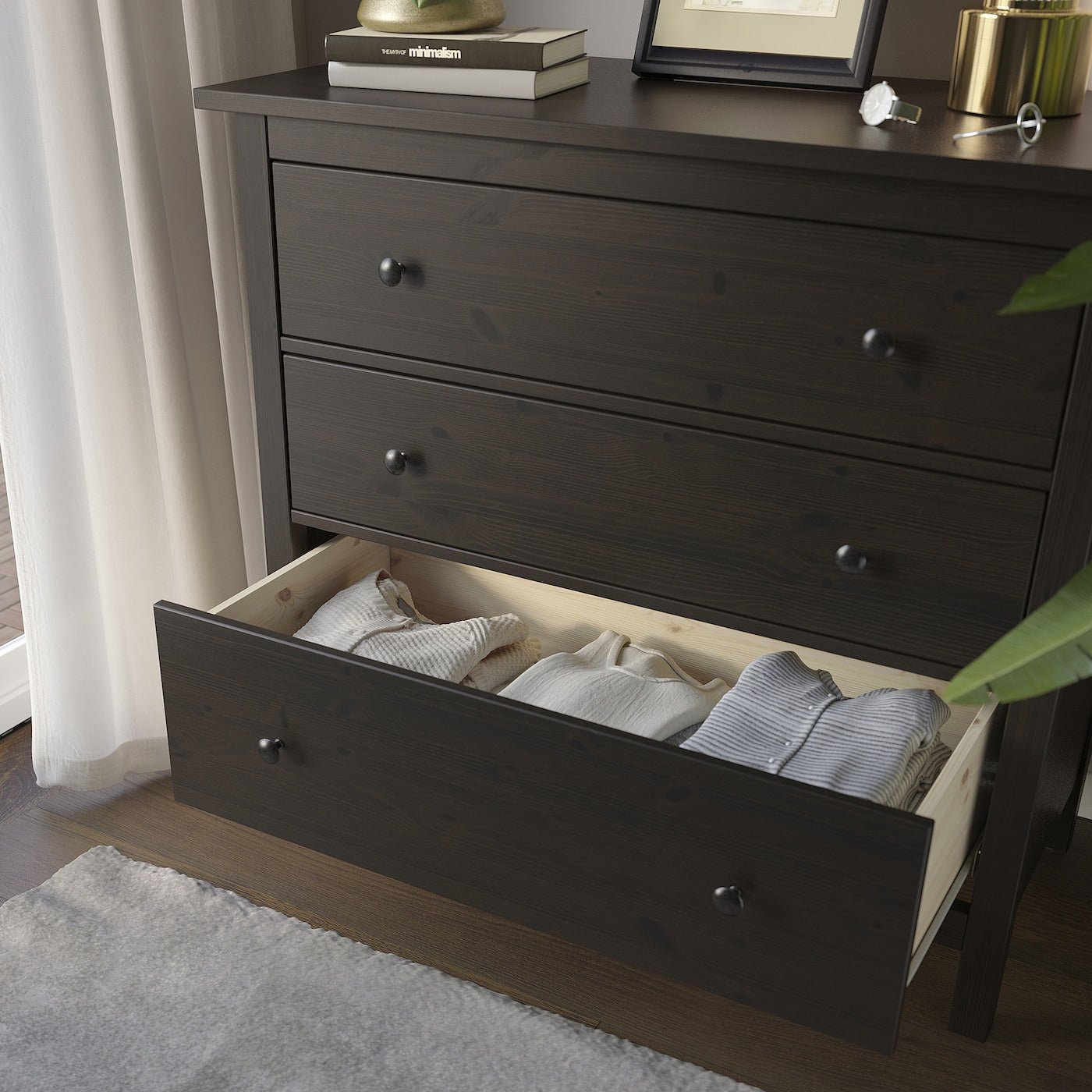 HEMNES 3 - Drawer Chest - From Where - 