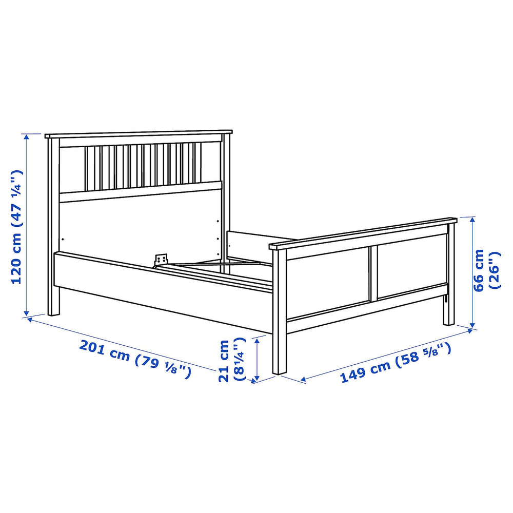 HEMNES Bed Frame - From Where - 