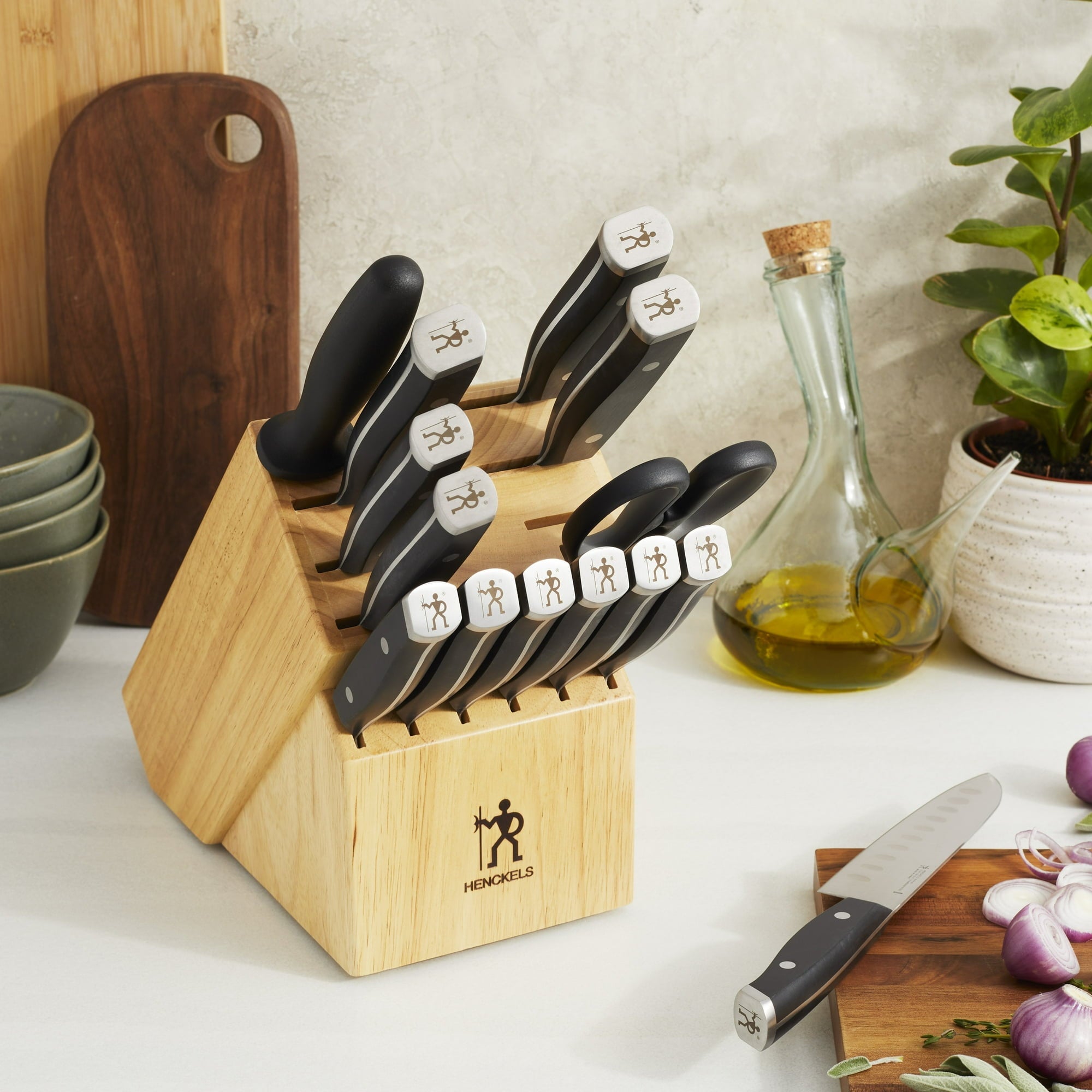 Henckels Refined 15 - Piece Knife Block Set - From Where - 
