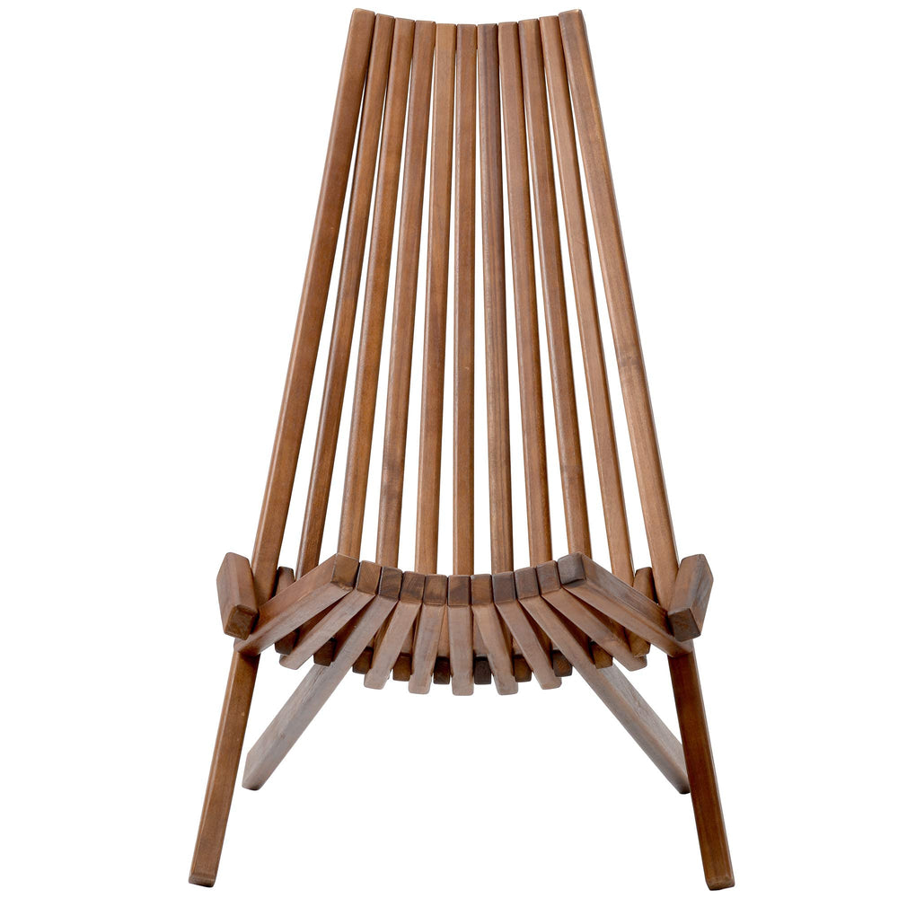 Henf Folding Wooden Lounge Chair - From Where - 