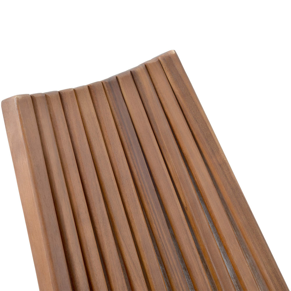 Henf Folding Wooden Lounge Chair - From Where - 