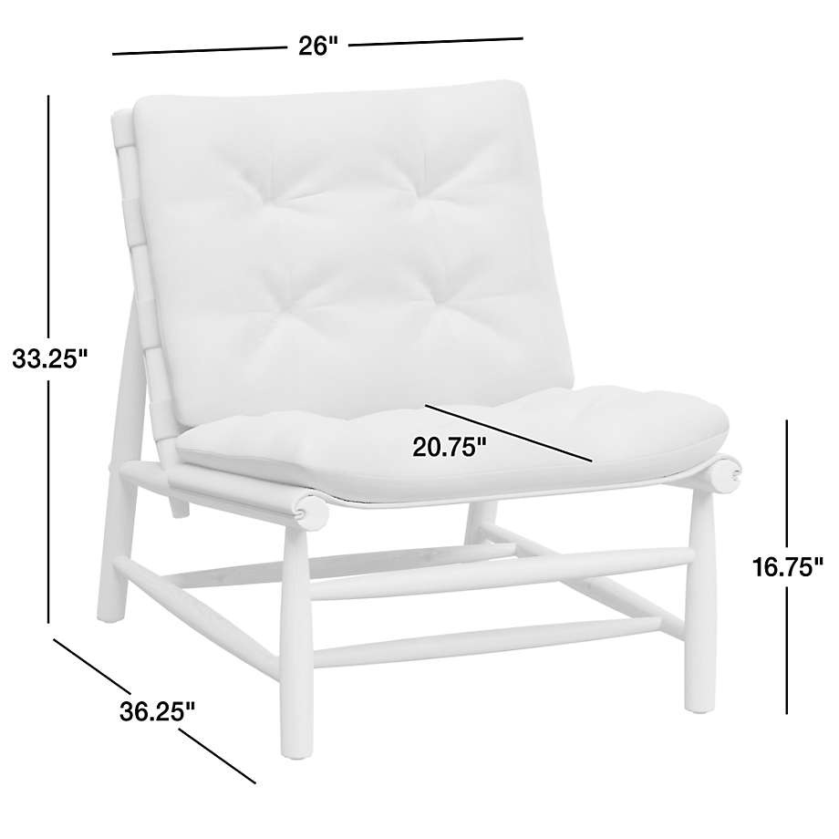 Henning Leather Accent Chair - From Where - 