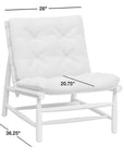 Henning Leather Accent Chair - From Where - 
