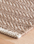 Herringbone Handwoven Cotton Rug - From Where Finds - 