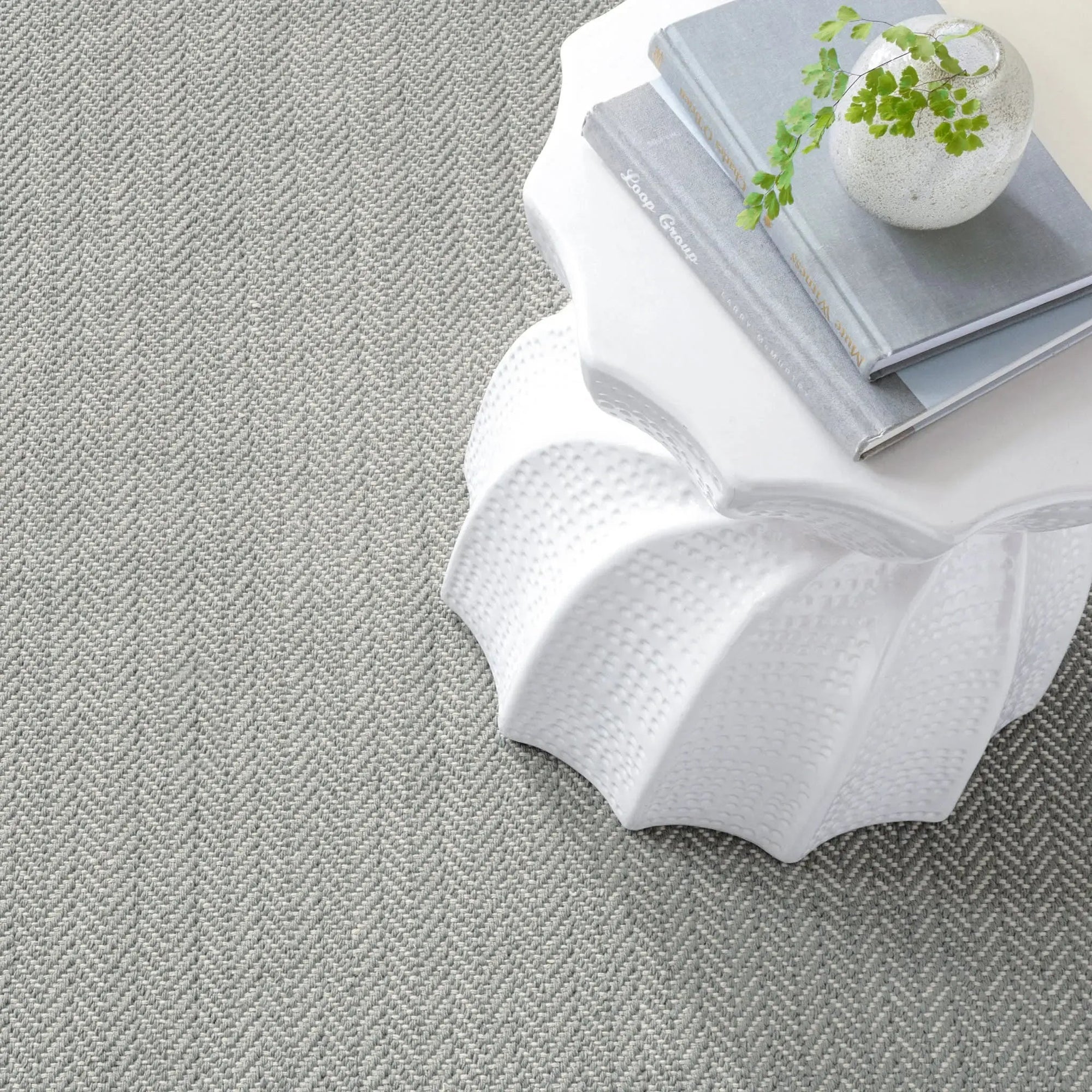 Herringbone Handwoven Cotton Rug - From Where Finds - 