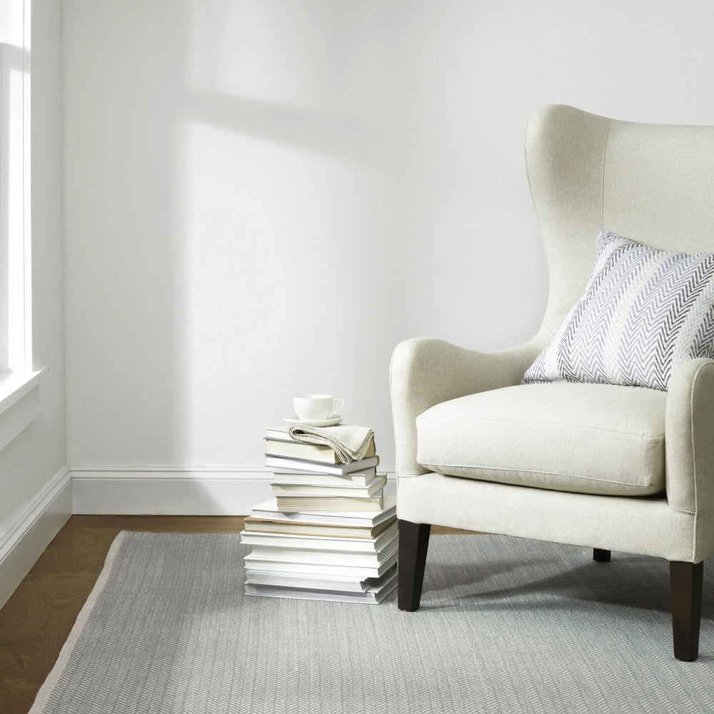 Herringbone Handwoven Cotton Rug - From Where Finds - 