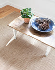 Herringbone Handwoven Cotton Rug - From Where Finds - 