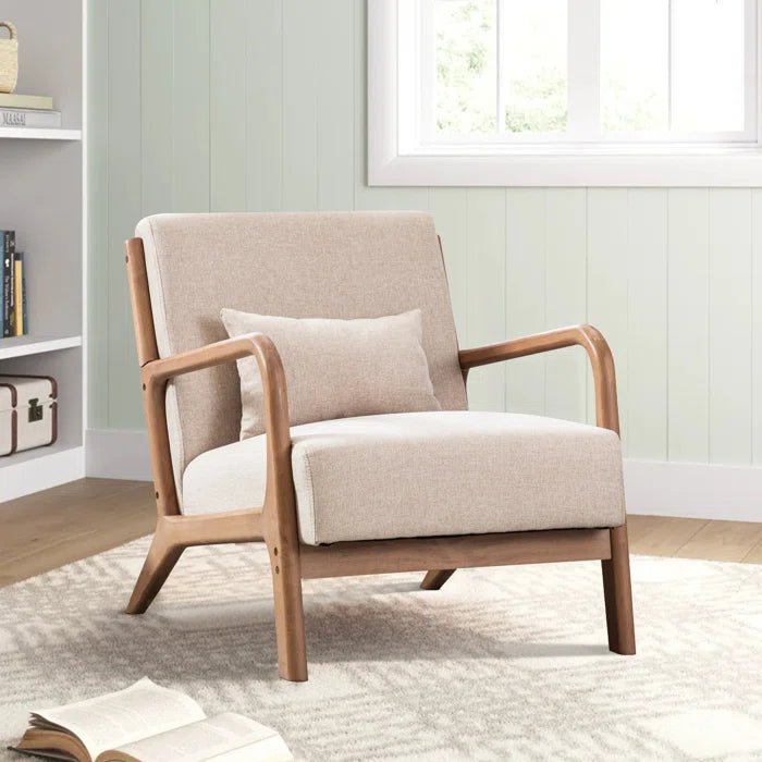 Hertford Mid Century Accent Chair - From Where - 