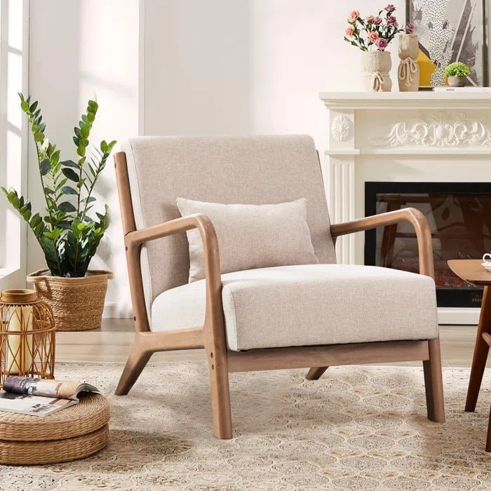 Hertford Mid Century Accent Chair - From Where - 