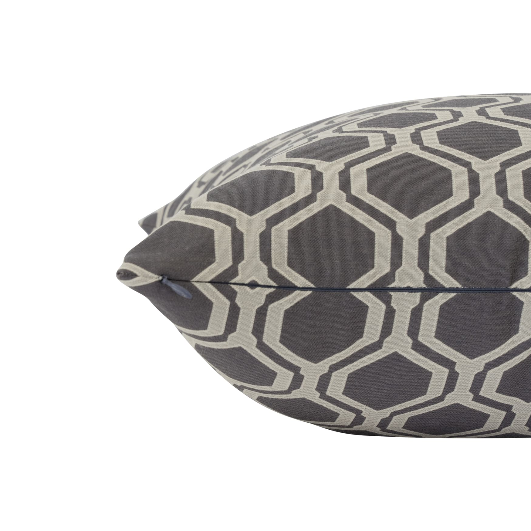 Hexagon Lumbar Pillow Cover - From Where - 