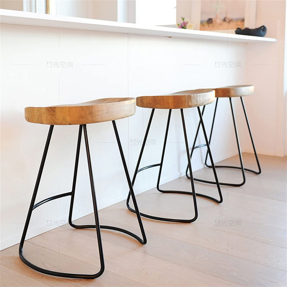High Bar Stools Set of 3 - From Where - 