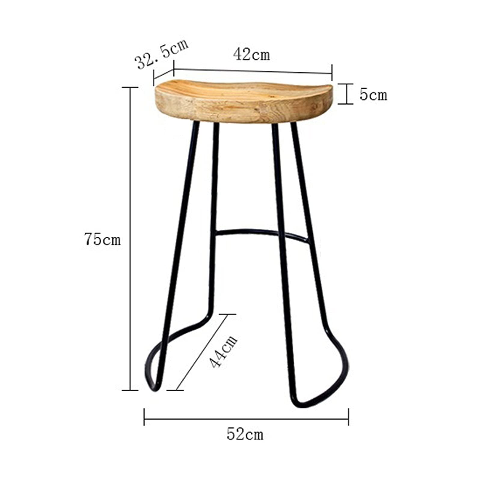 High Bar Stools Set of 3 - From Where - 