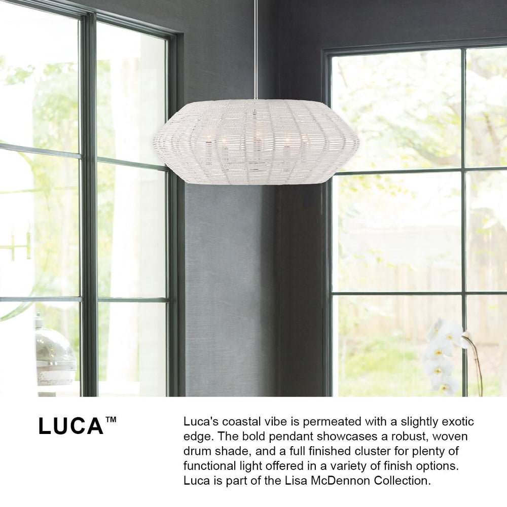 Hinkley Luca Convertible Drum Chandelier - From Where - 