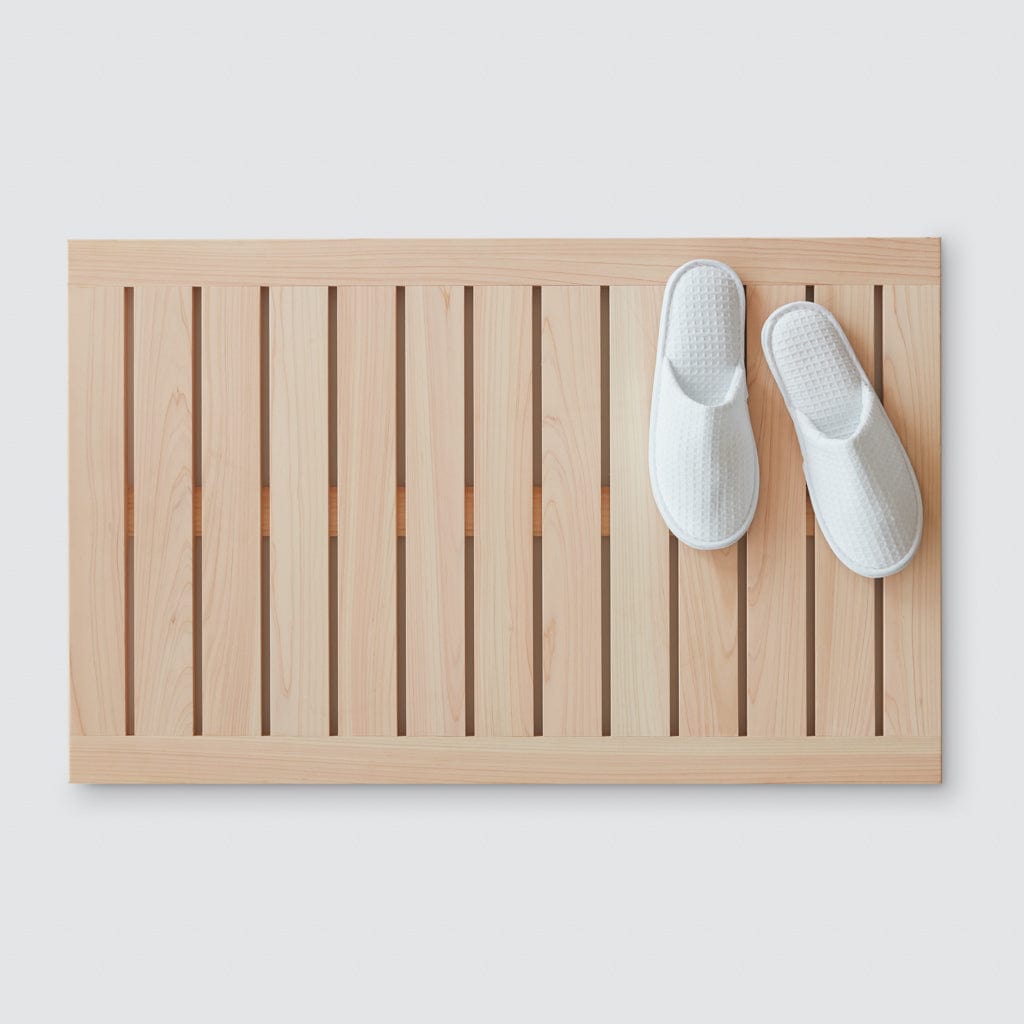 Hinoki Wood Bath Mat - From Where - 