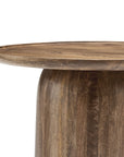 Holloway 30" Round Wood Coffee Table - From Where Finds - 