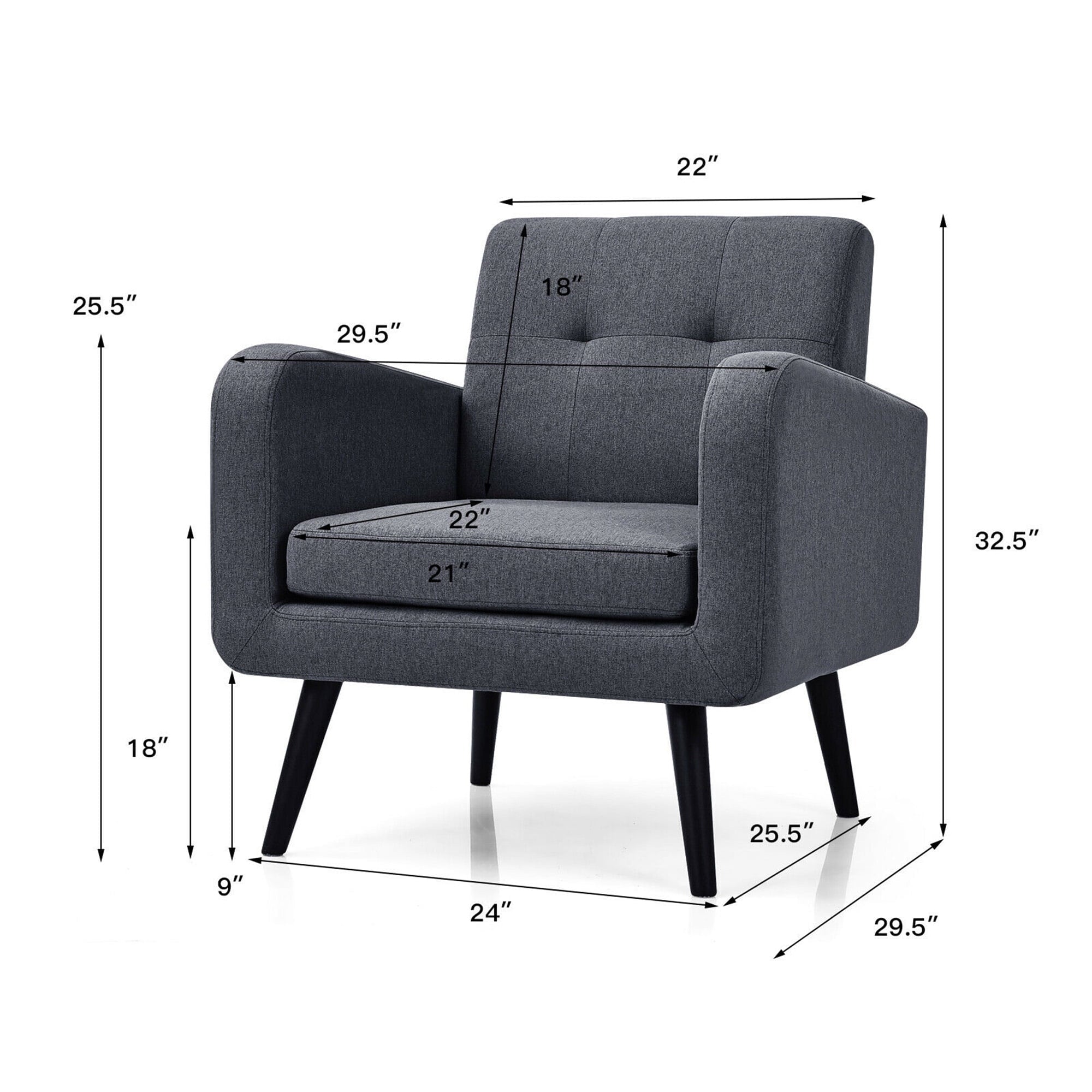 Home Office Accent Armchair - From Where - 