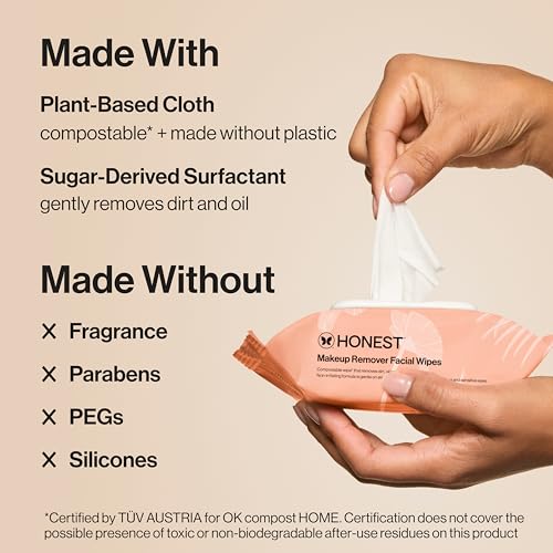 Honest Beauty Facial Wipes - From Where - 