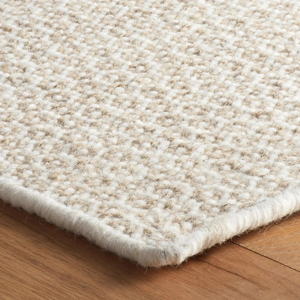 Honeycomb Handwoven Wool Rug - From Where Finds - 