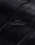 Hooded Faux Fur Jacket - From Where Finds -