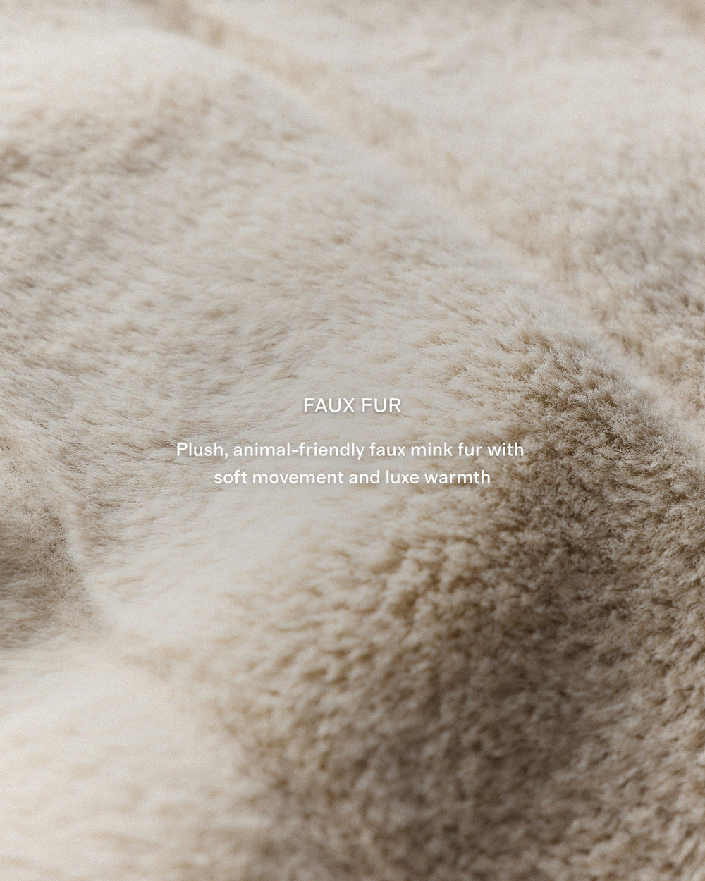 Hooded Faux Fur Jacket - From Where Finds -