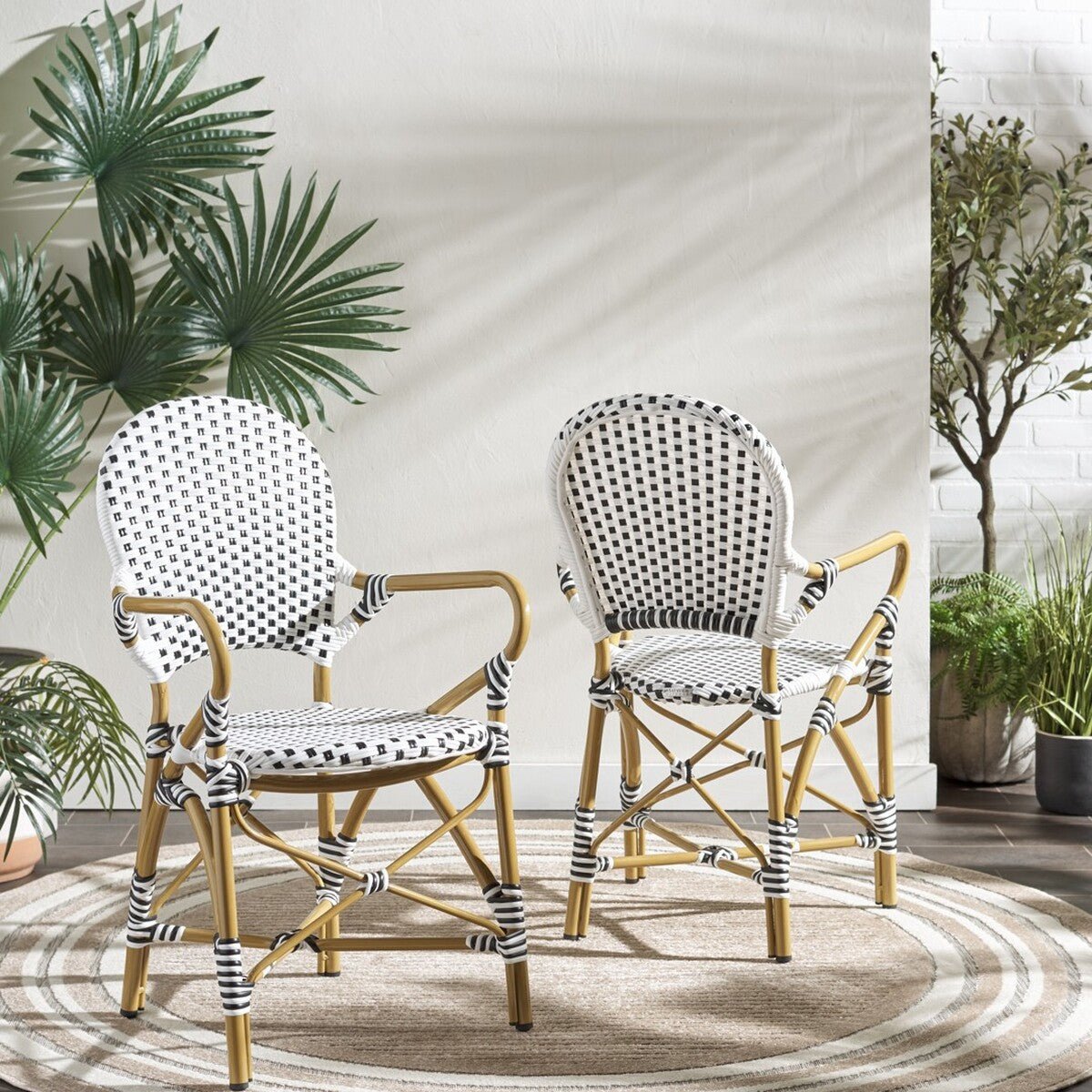 Hooper Bistro Armchair (Set of 2) - From Where Finds -