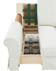 Horizon Slipcovered Chair - From Where - 