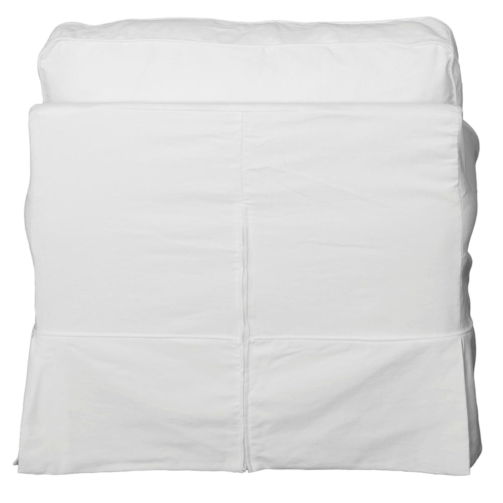 Horizon Slipcovered Chair - From Where - 