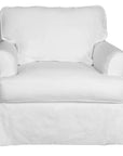 Horizon Slipcovered Chair - From Where - 