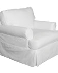 Horizon Slipcovered Chair - From Where - 
