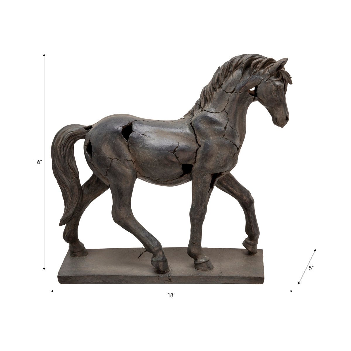 Horse Sculpture Artistic Design Statue - From Where - 
