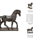 Horse Sculpture Artistic Design Statue - From Where - 