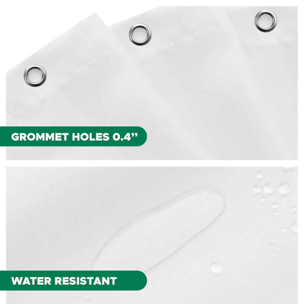 Hotel Quality Fabric Shower Curtain Liners 72" X 72 - From Where - 