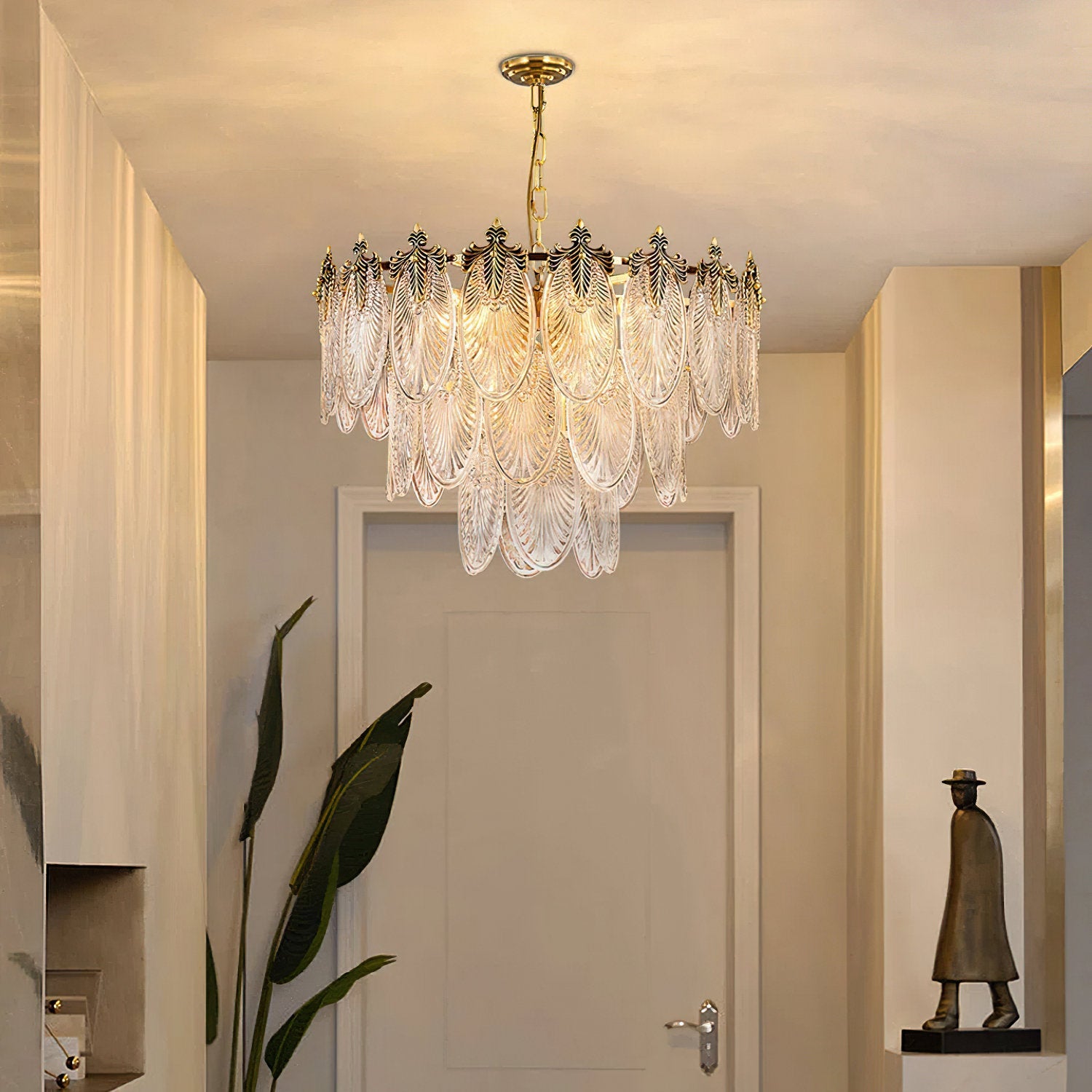 House of Hampton Gevan 8 - Light Tiered Gold Chandelier - From Where - 