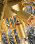 House of Hampton Gevan 8 - Light Tiered Gold Chandelier - From Where - 
