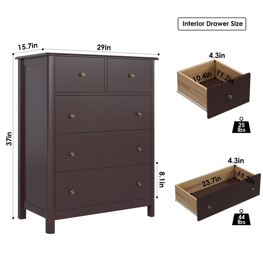 HOUSUIT 5 - Drawer Dresser - From Where - 