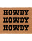 Howdy Howdy Howdy Doormat (24" x 16") - From Where - 
