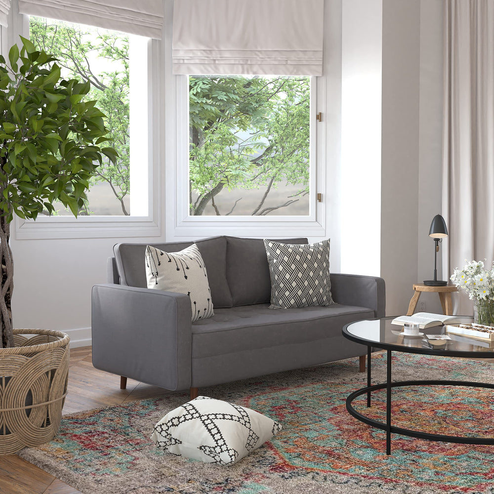 Hudson Mid - Century Modern Loveseat - From Where - 