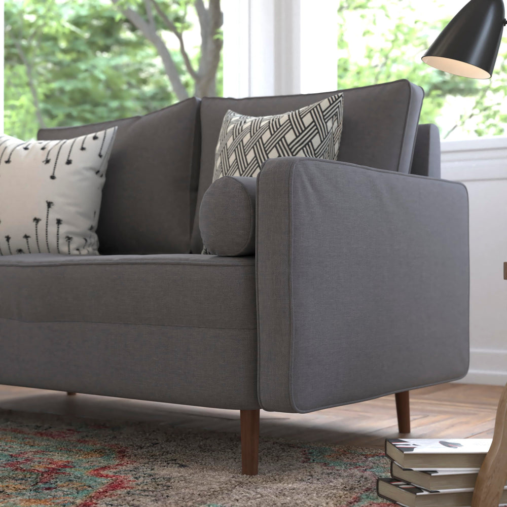 Hudson Mid - Century Modern Loveseat - From Where - 