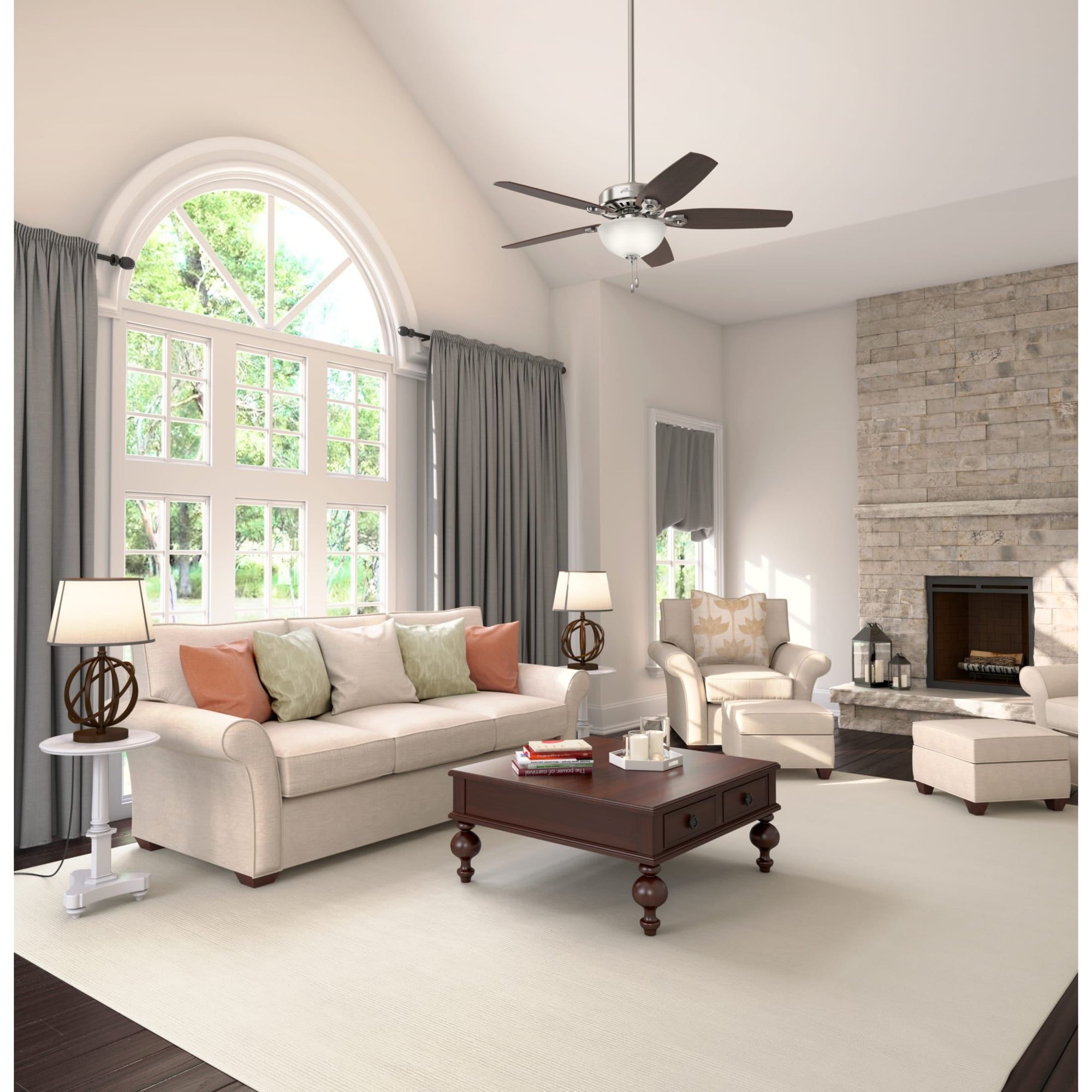 Hunter Builder Deluxe 52" Ceiling Fan - From Where - 