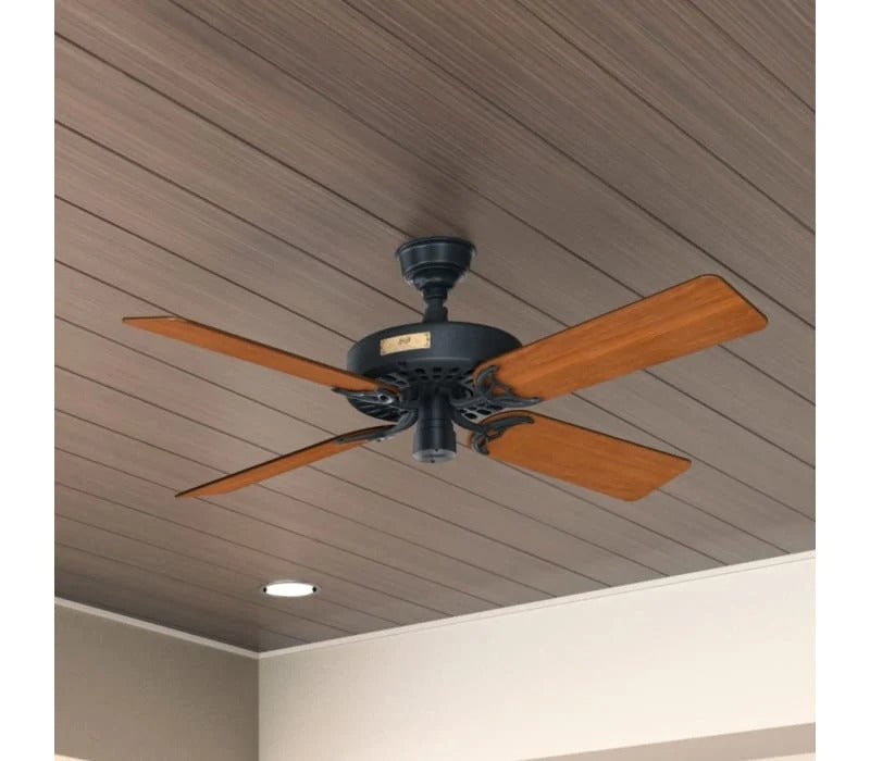 Hunter Original™ Black Ceiling Fan - From Where - 
