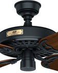 Hunter Original™ Black Ceiling Fan - From Where - 