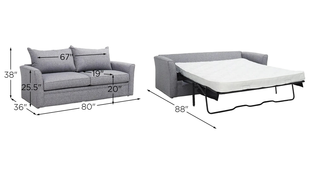 Huxley Queen Sleeper Sofa - From Where - 