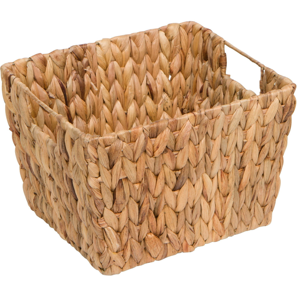 Hyacinth Storage Basket with Handles - From Where -