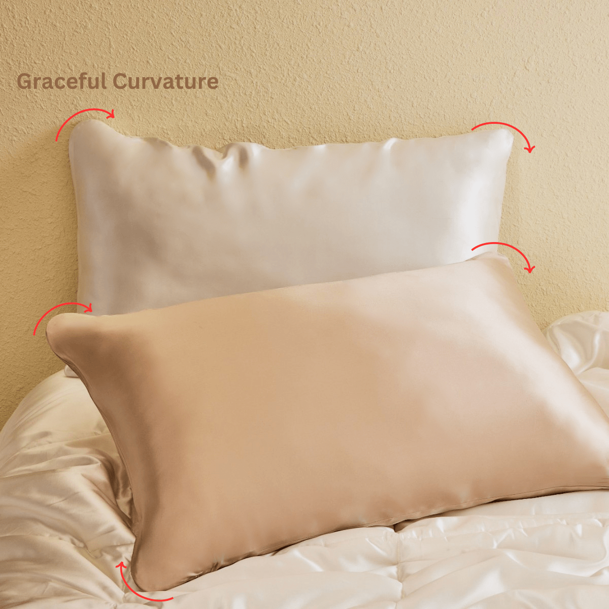 Hydrating Mulberry Silk Pillowcase - From Where Finds - 